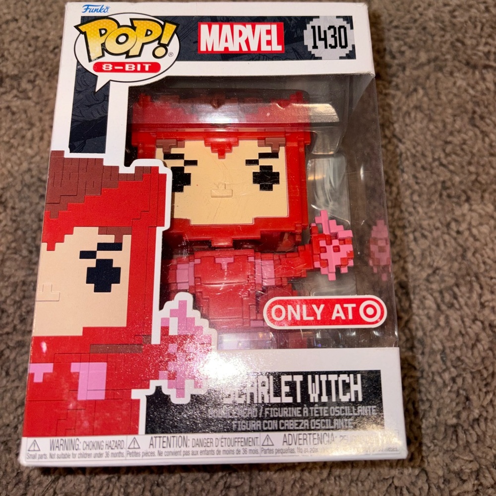 🆕 Funko Pop 8-Bit Scarlet Witch Action Figure